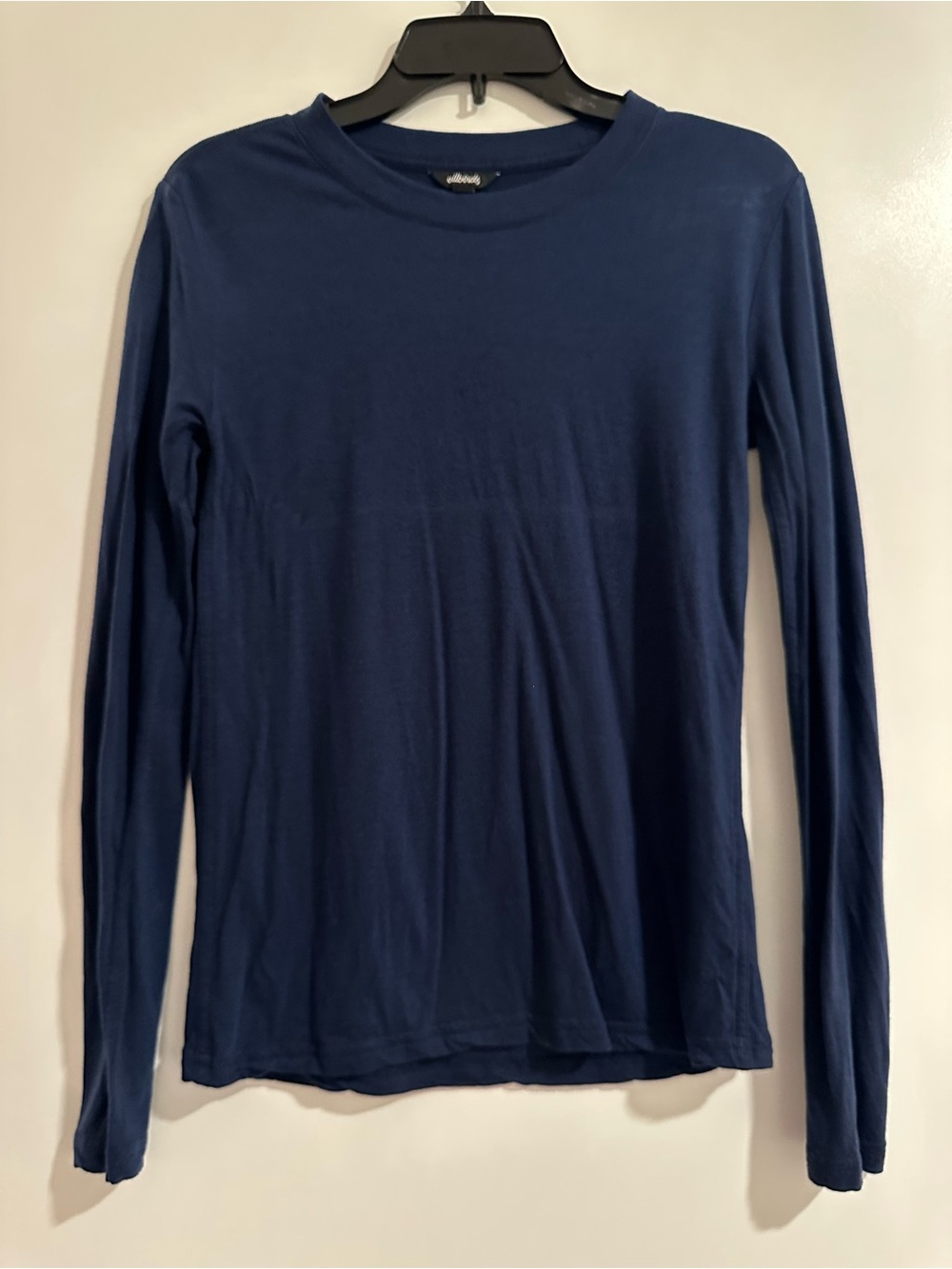 Allbirds long sleeve t shirt navy medium